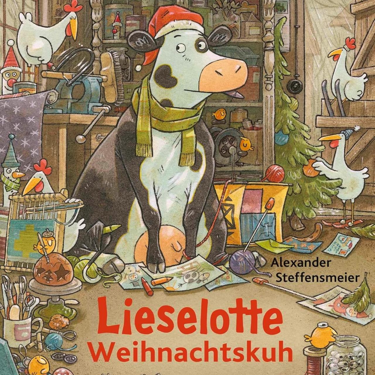 Lieselotte Weihnachtskuh Buchcover
